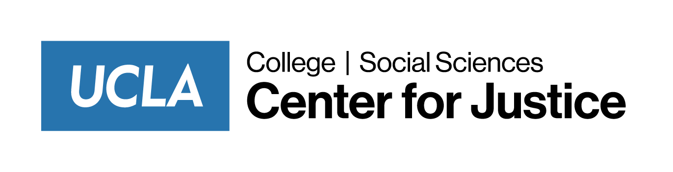 UCLA Center for Justice Logo