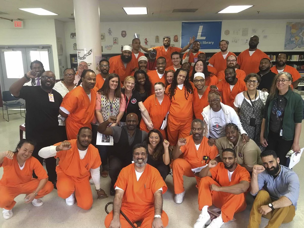 UCLA Prison Education Program and Incarcerated individuals group photo