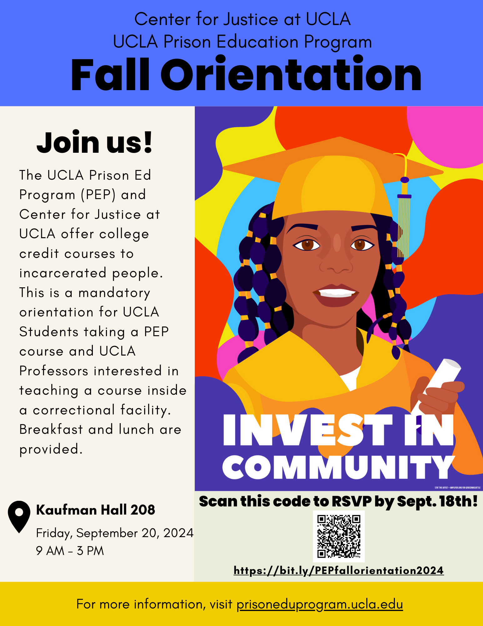 Fall PEP Orientation 2024