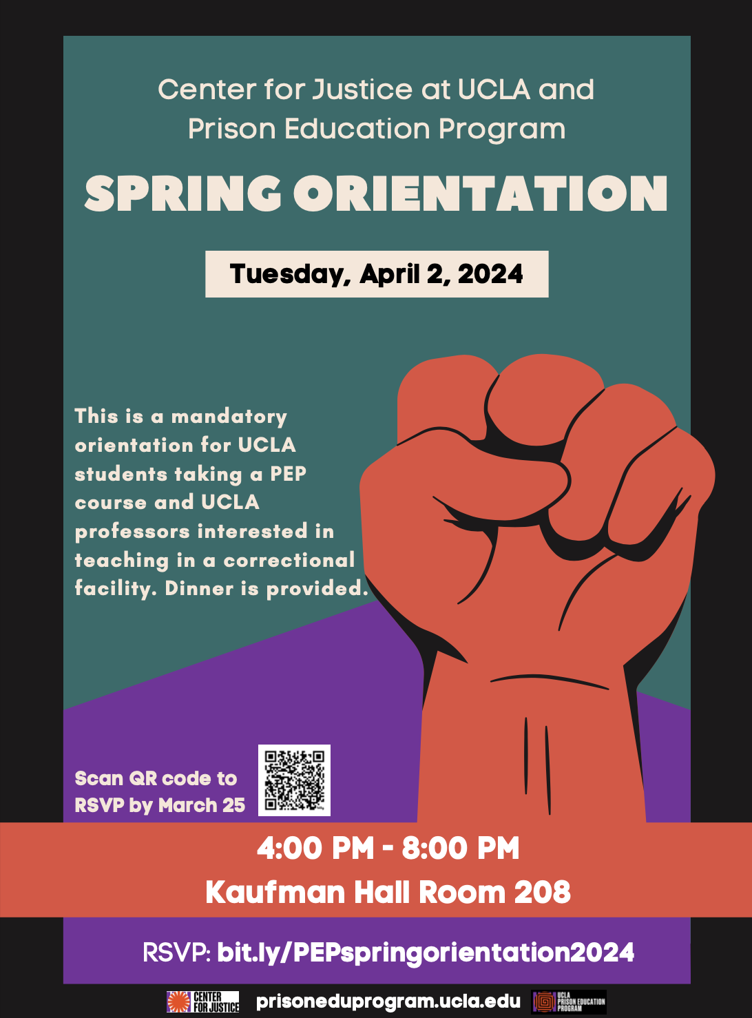 Center for Justice LA Spring Orientation 2024
