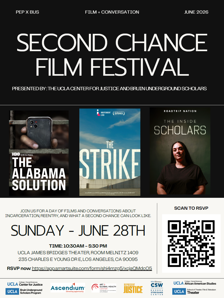 Second Chance Film Festival flyer
