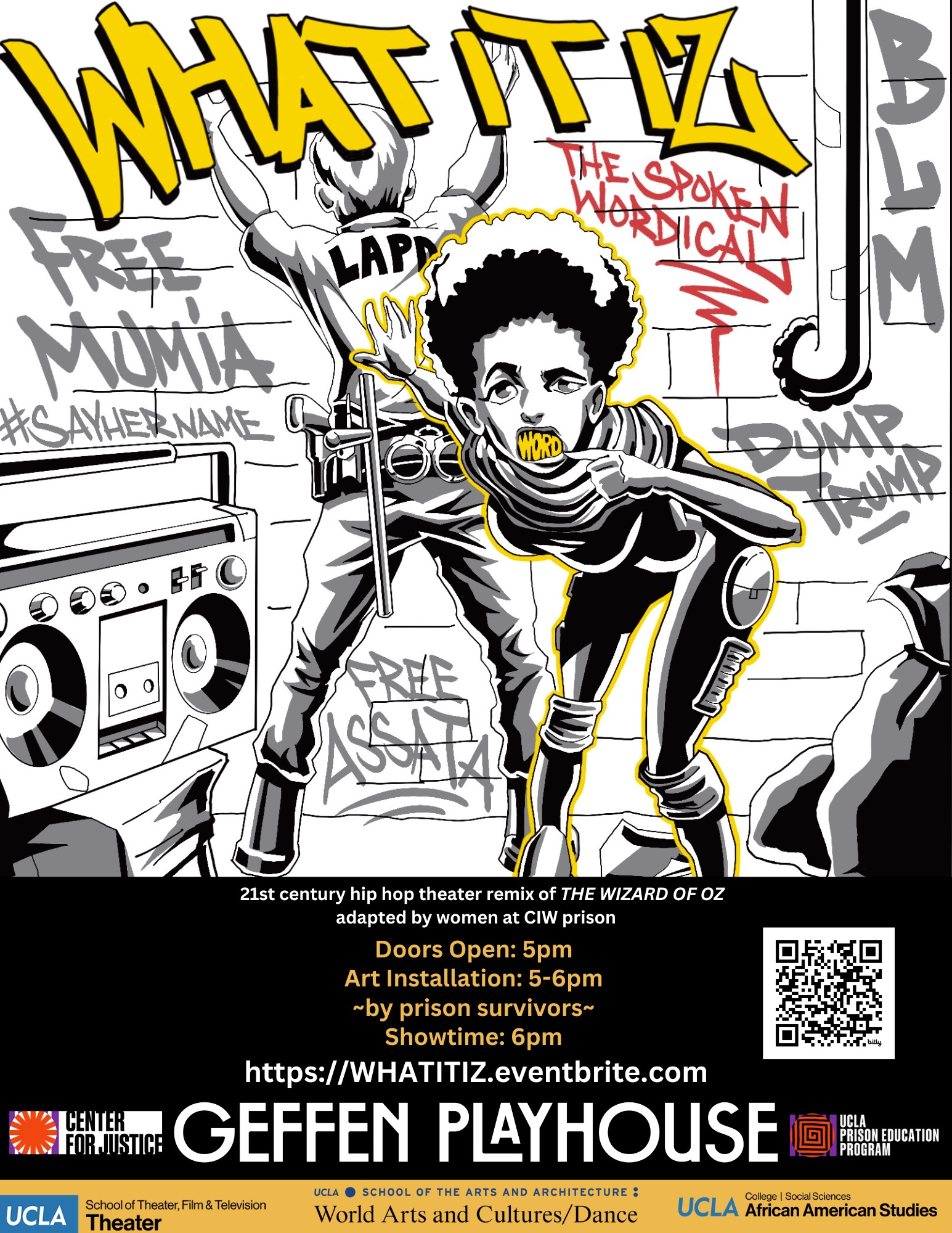 WHAT It Iz event flyer